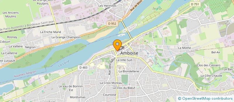 localisation de l'entreprise SOC EXPLOIT SUPERMARCHE AMBOISE à AMBOISE