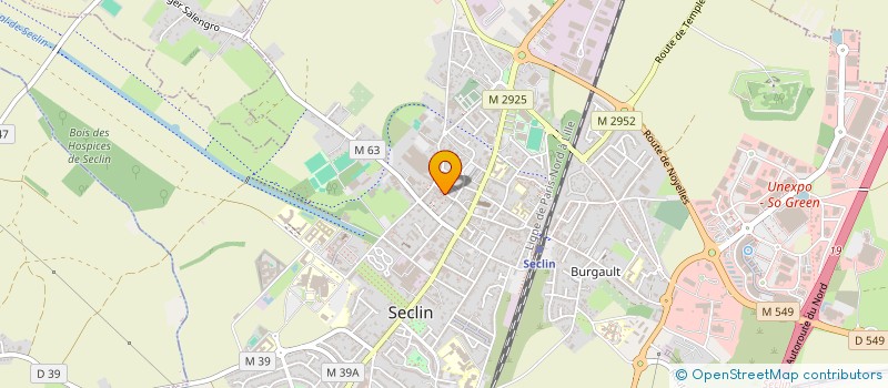 localisation de l'entreprise SOC EXPLOIT SUPERMARCHE CARNOT à SECLIN