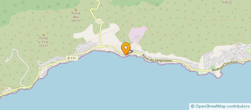 localisation de l'entreprise SOC EXPLOIT TOURISTIQ & LOISIR D'AJACCIO à AJACCIO