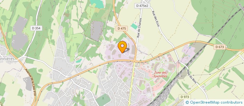 localisation de l'entreprise SOC EXPLOIT TRANSPORTS BOUVIER à DOLE