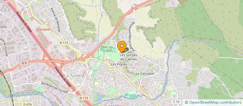 localisation de l'entreprise SOC EXPLOIT TRANSPTS CORNILLOT à VITROLLES