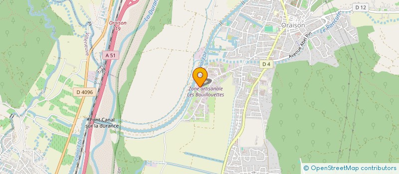 localisation de l'entreprise SOC EXPLOIT TRAVAUX PUBLICS à ORAISON