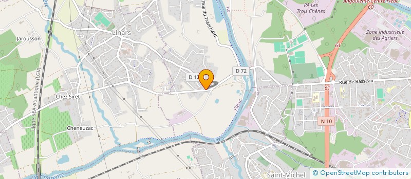 localisation de l'entreprise SOC EXPLOIT VIGIER GRANGETAUD à FLEAC