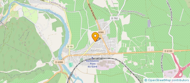 localisation de l'entreprise SOC EXPLOIT VIGNAL à REMOULINS