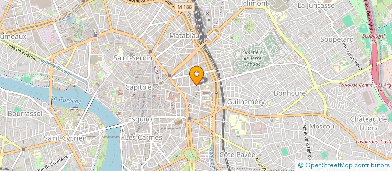 localisation de l'entreprise SOC EXPLOITAT COMPOSITIO IMPRIME LEGRAND à TOULOUSE