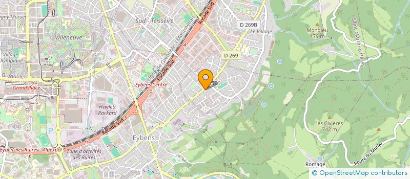 localisation de l'entreprise SOC EXPLOITAT ETS CUSSIGH à POISAT