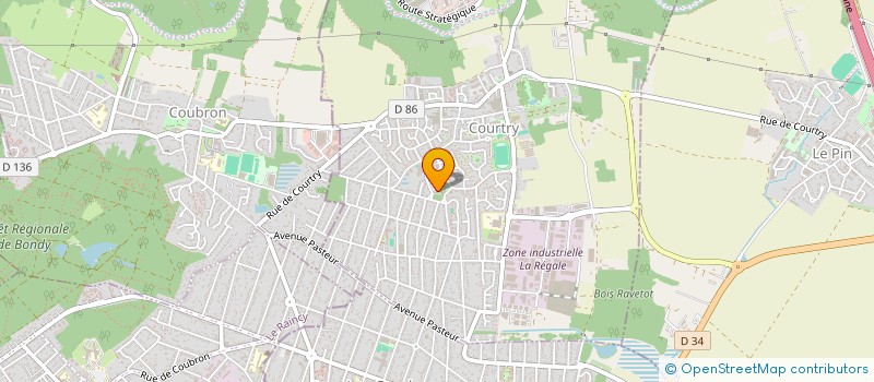 localisation de l'entreprise SOC EXPLOITATATION EMMANNUELLE DUQUIN à COURTRY