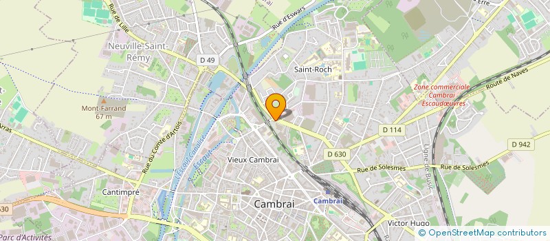 localisation de l'entreprise SOC EXPLOITATION ABATTOIR DE CAMBRAI à CAMBRAI