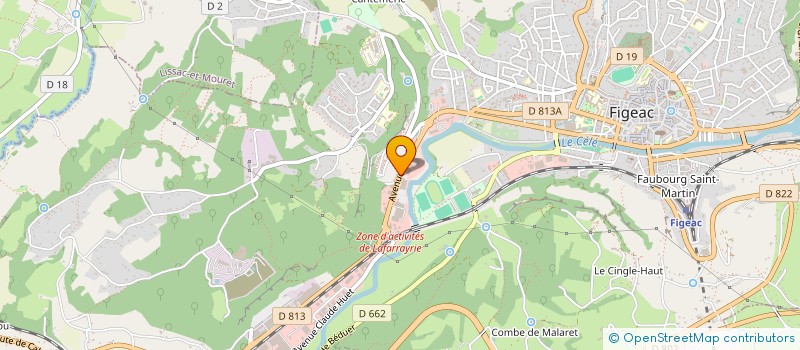 localisation de l'entreprise SOC EXPLOITATION ABATTOIRS PAYS FIGEAC à FIGEAC
