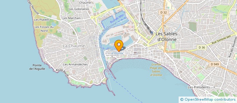localisation de l'entreprise SOC EXPLOITATION AGENCE ATLANTA à LES SABLES D'OLONNE