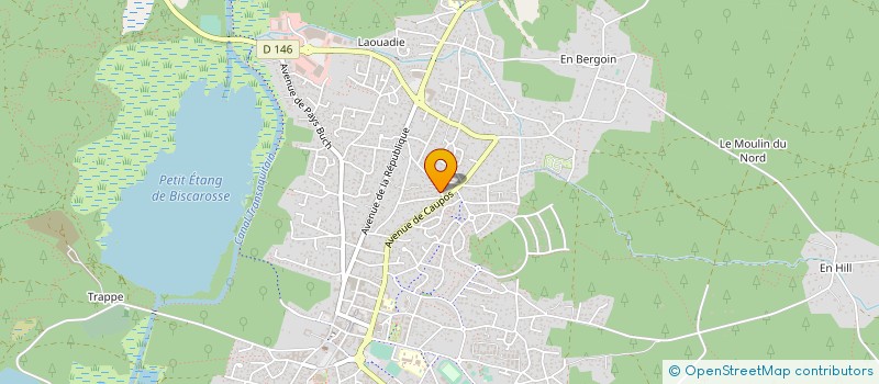 localisation de l'entreprise SOC EXPLOITATION BACH ET FILS à BISCARROSSE