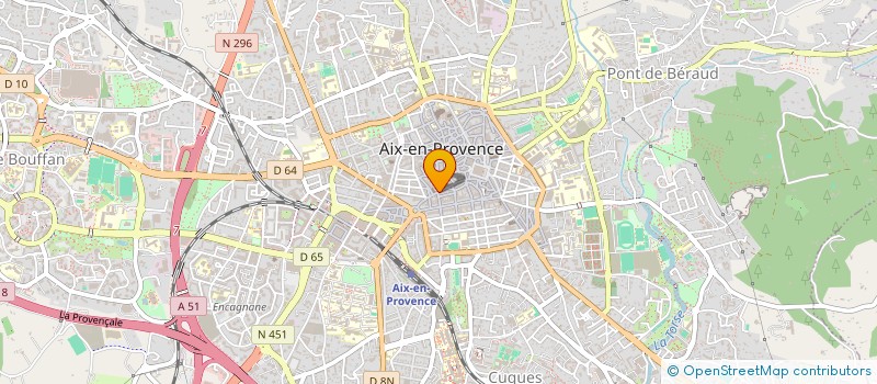 localisation de l'entreprise SOC EXPLOITATION BOUCHERIE ESPARIAT à AIX-EN-PROVENCE