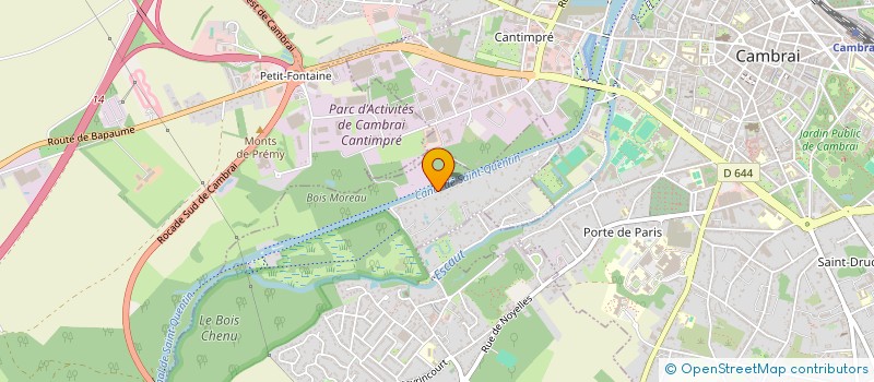 localisation de l'entreprise SOC EXPLOITATION BRUNIAUX CHARDIN à PROVILLE