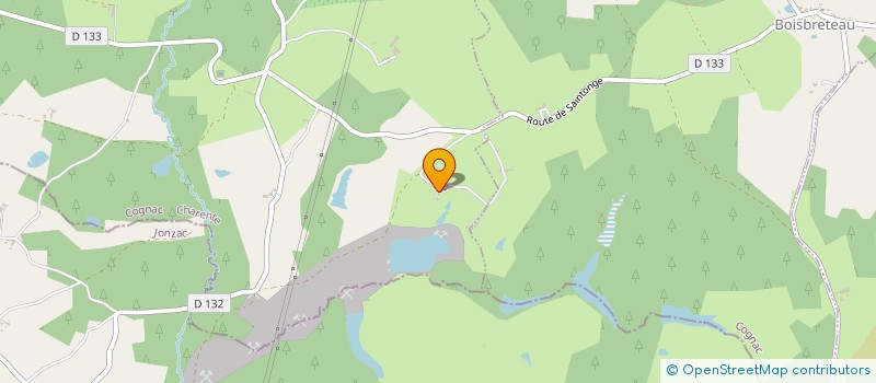 localisation de l'entreprise SOC EXPLOITATION CASSE CROUTE CHARENTAIS  TOUVERAC