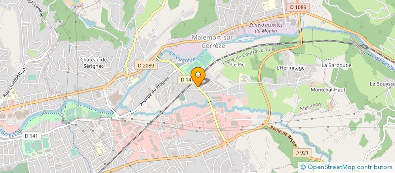 localisation de l'entreprise SOC EXPLOITATION CHOUZENOUX à MALEMORT