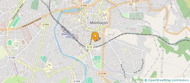 localisation de l'entreprise SOC EXPLOITATION CLINIQUE GRANDS PRES à MONTLUCON