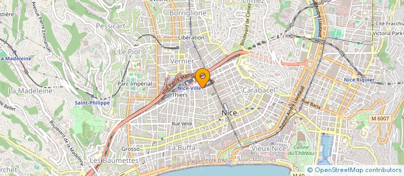 localisation de l'entreprise SOC EXPLOITATION COMMERCIAL RESTAURATION à NICE