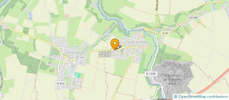 localisation de l'entreprise SOC EXPLOITATION DE FONDS DISCOTHEQUES  FEUGUEROLLES-BULLY