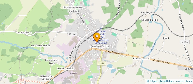 localisation de l'entreprise SOC EXPLOITATION DE L HOTEL DU COMMERCE à TERRES-DE-HAUTE-CHARENTE