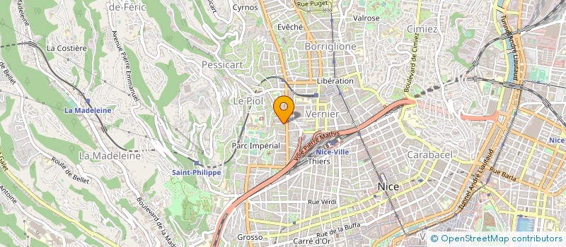 localisation de l'entreprise SOC EXPLOITATION DE RESTAURANT ET HOTEL à NICE
