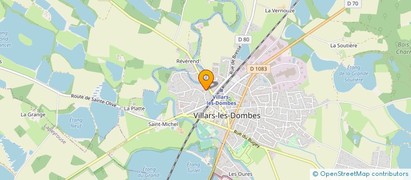localisation de l'entreprise SOC EXPLOITATION DES ETS A GIRERD à VILLARS-LES-DOMBES