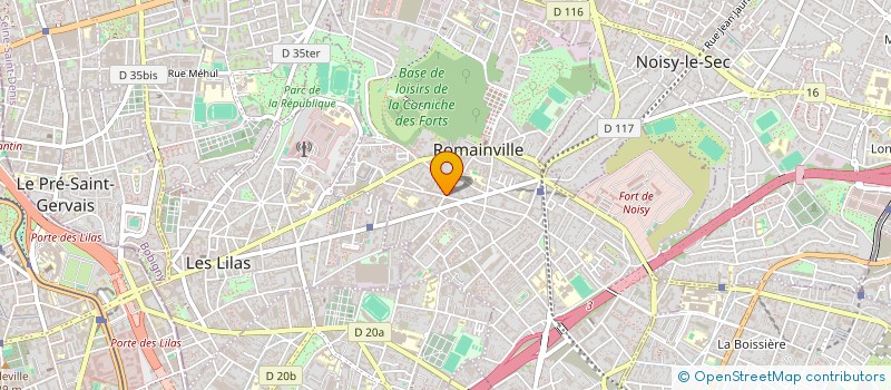 localisation de l'entreprise SOC EXPLOITATION DES ETS AVOINE à ROMAINVILLE