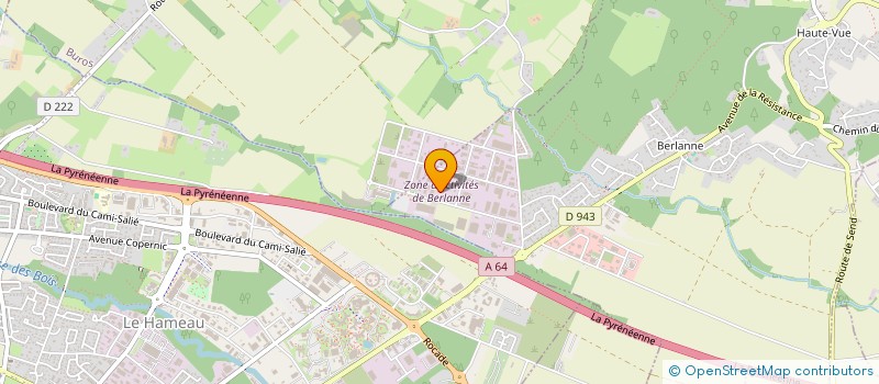 localisation de l'entreprise SOC EXPLOITATION DES ETS CHENE à MORLAAS