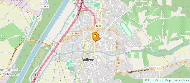 localisation de l'entreprise SOC EXPLOITATION DES ETS COPRA à BOLLENE