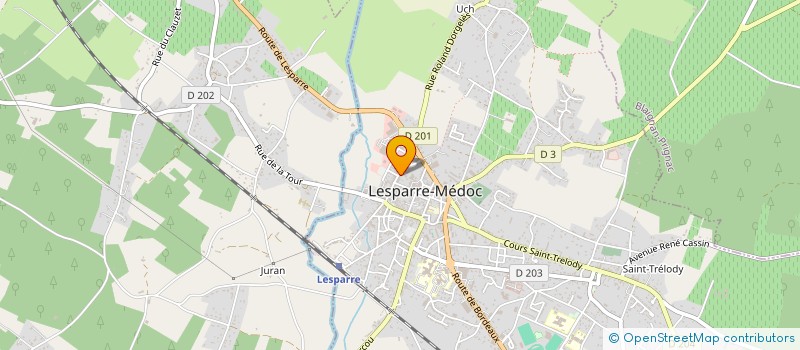 localisation de l'entreprise SOC EXPLOITATION DES ETS GESSEY à LESPARRE-MEDOC