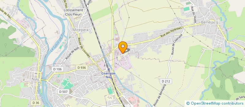 localisation de l'entreprise SOC EXPLOITATION DES ETS GUITARD à BENEJACQ
