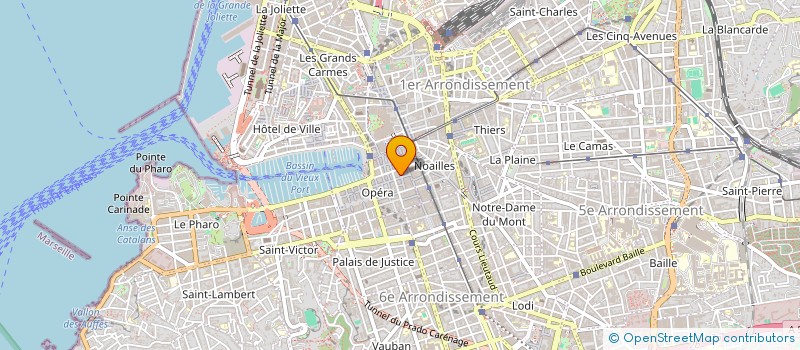 localisation de l'entreprise SOC EXPLOITATION DES ETS HELOU à MARSEILLE