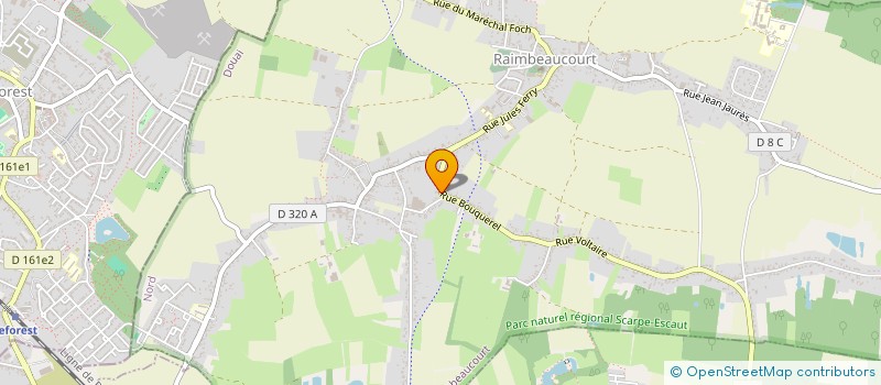 localisation de l'entreprise SOC EXPLOITATION DES ETS LADUREAU à RAIMBEAUCOURT