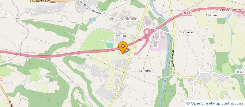 localisation de l'entreprise SOC EXPLOITATION DES ETS MONTANDON  CHIMILIN