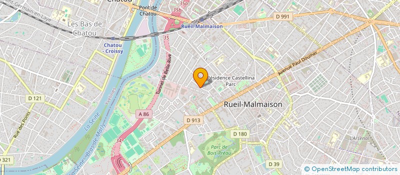 localisation de l'entreprise SOC EXPLOITATION DES ETS PINTO à RUEIL-MALMAISON