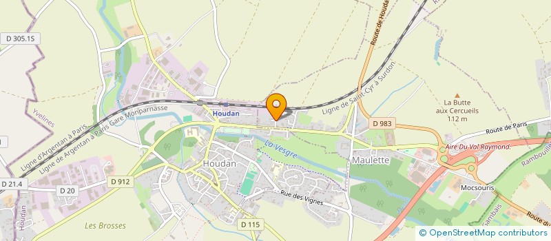 localisation de l'entreprise SOC EXPLOITATION DES ETS TOURY à MAULETTE