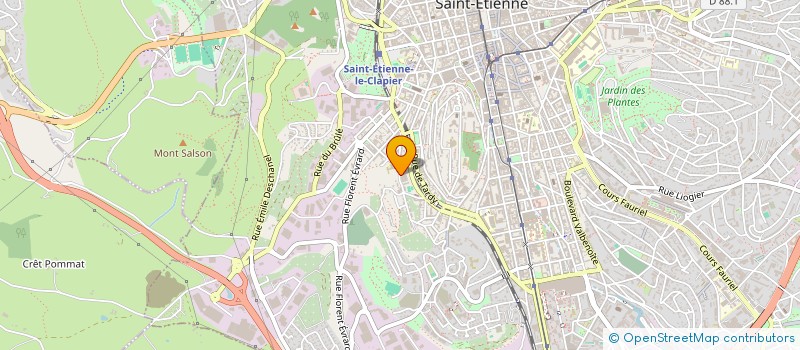 localisation de l'entreprise SOC EXPLOITATION DES TRANSPORTS D CHARRA à SAINT-ETIENNE
