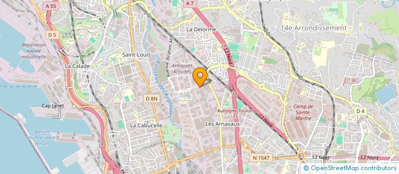 localisation de l'entreprise SOC EXPLOITATION DES TRANSPORTS DAMESTOY à MARSEILLE