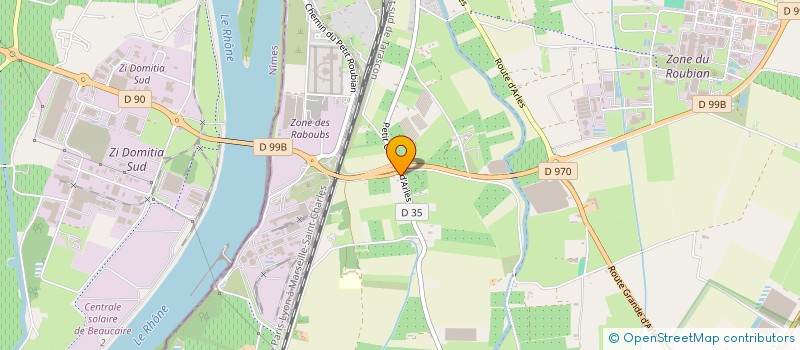 localisation de l'entreprise SOC EXPLOITATION DES TRANSPORTS GUERIN  TARASCON