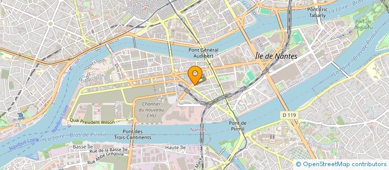 localisation de l'entreprise SOC EXPLOITATION DISCOTHEQUE SKS à NANTES