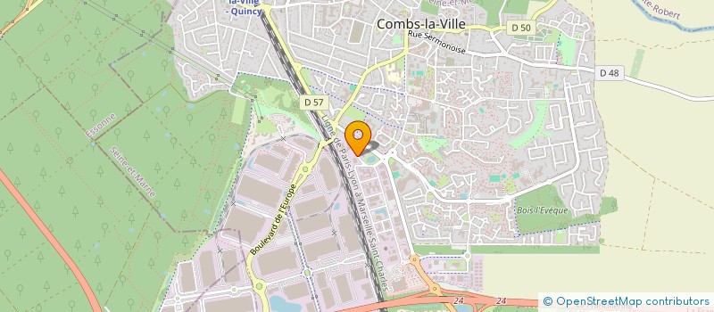 localisation de l'entreprise SOC EXPLOITATION DOCKS DE COMBS LA VILLE à COMBS-LA-VILLE