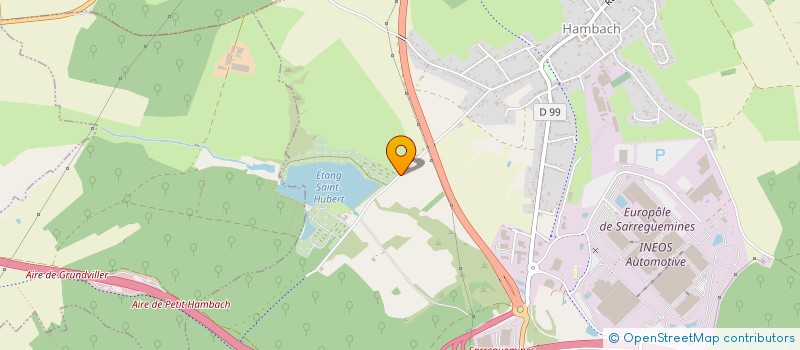 localisation de l'entreprise SOC EXPLOITATION DU CAMPING ST HUBERT à HAMBACH