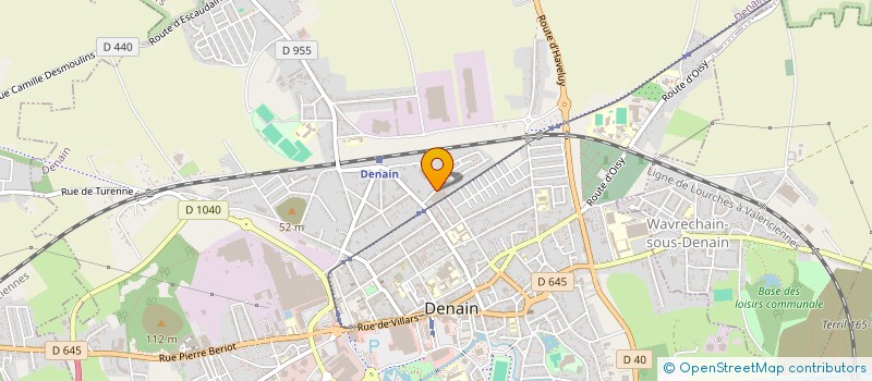 localisation de l'entreprise SOC EXPLOITATION DU CONFORT INDIVIDUEL  DENAIN