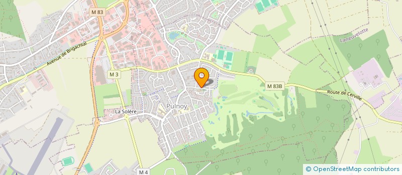 localisation de l'entreprise SOC EXPLOITATION DU GOLF NANCY PULNOY  PULNOY