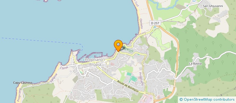 localisation de l'entreprise SOC EXPLOITATION DU GRAND HOTEL MIRAMAR à PROPRIANO