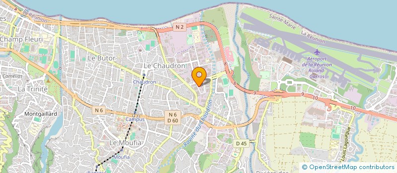 localisation de l'entreprise SOC EXPLOITATION DU REGENCY VIENNOISERIE à SAINT-DENIS