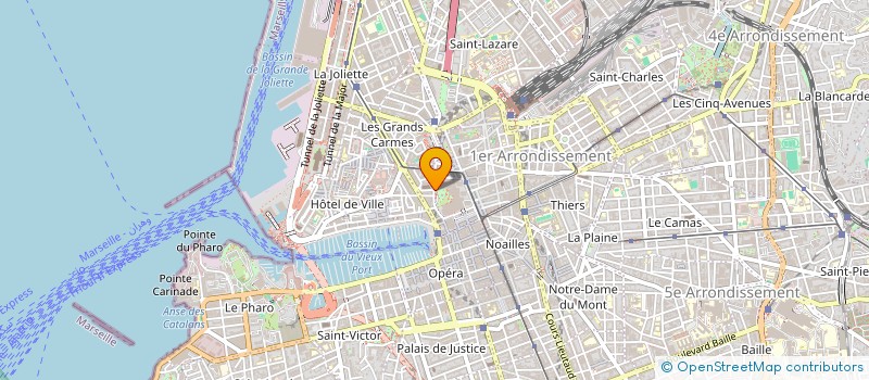 localisation de l'entreprise SOC EXPLOITATION DU SNACK BAR LE CRINAS à MARSEILLE
