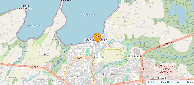 localisation de l'entreprise SOC EXPLOITATION EGATA à BAIE-MAHAULT