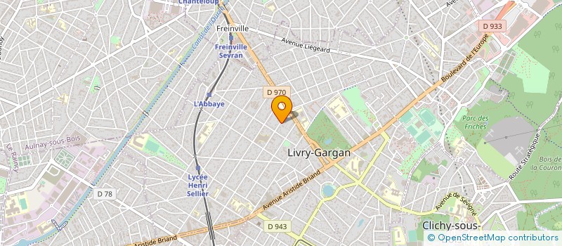 localisation de l'entreprise SOC EXPLOITATION ELECTRONIQUE INDUSTRIEL à LIVRY-GARGAN