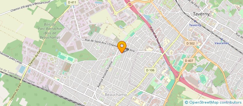 localisation de l'entreprise SOC EXPLOITATION ENTR DIEGO GIVONETTI  BEAUCHAMP