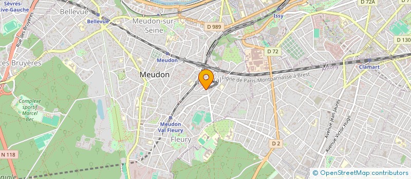 localisation de l'entreprise SOC EXPLOITATION ENTRE DUPUIS à MEUDON